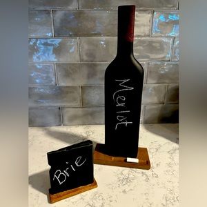 Wine Bar Chalk Decor